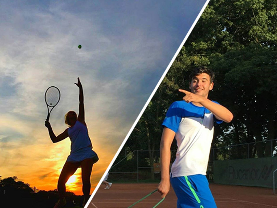 Yentl En Mick Wonnen De Champions League Op Het Nsk Tennis