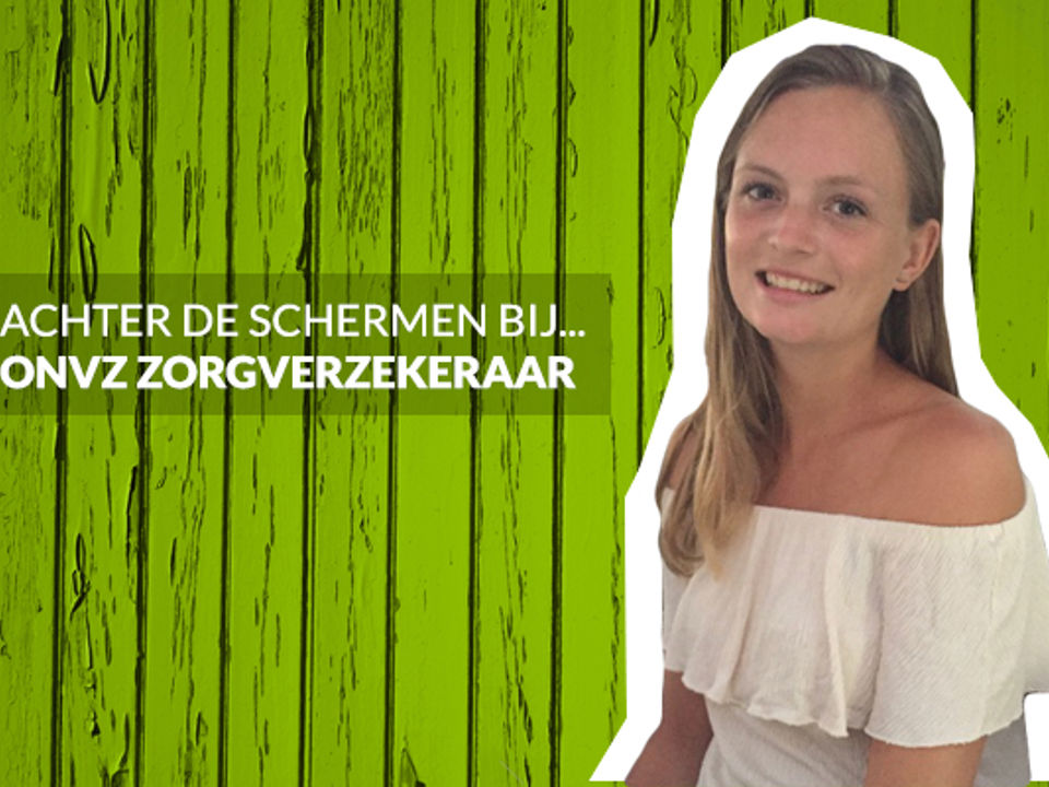 Sophie Saes, student & werkzaam bij ONVZ via SUSA