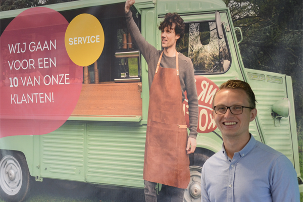 Jim Groot, Manager Servicedesk bij Knab