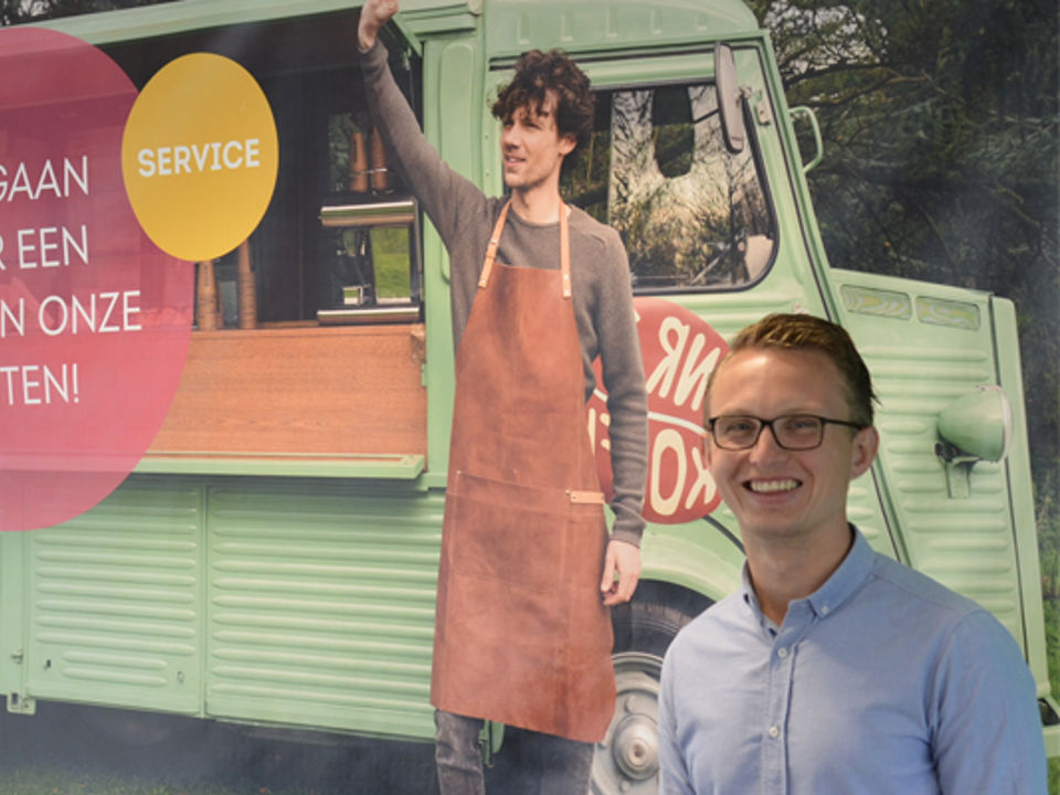 Jim Groot, Manager Servicedesk bij Knab