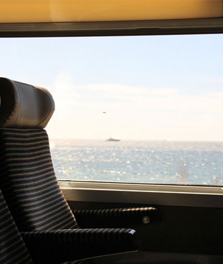 Studeren Tijdens Treinreis Afbeelding Blogpost