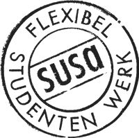 Logo SUSA (Zwart/wit)
