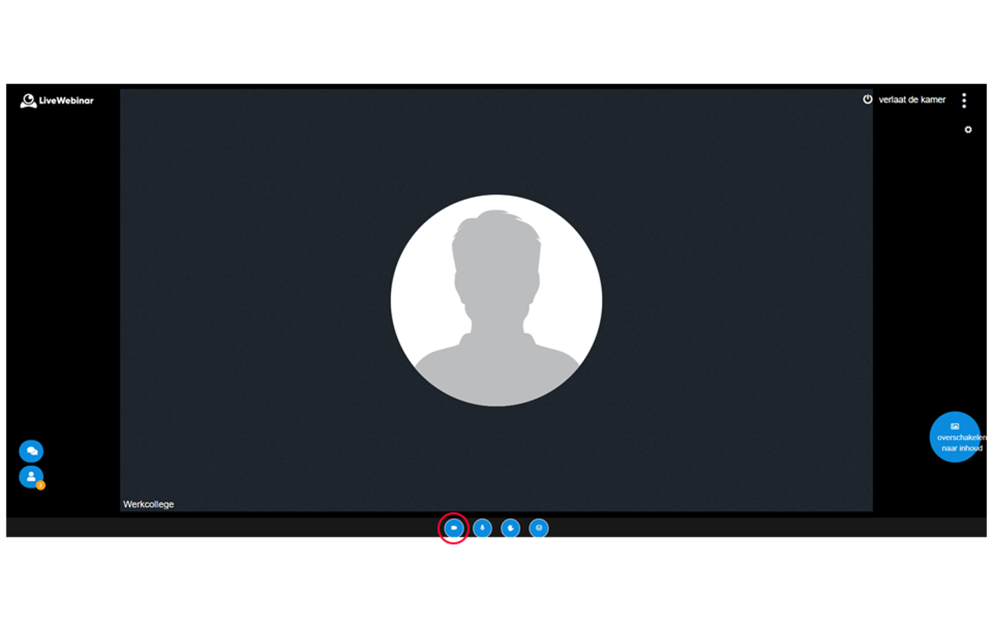 Werkcollege Livewebinar Uitleg Camera Aan