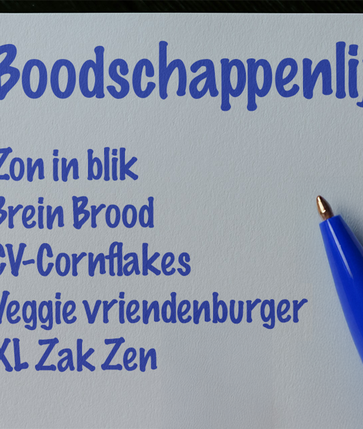 Boodschappenlijstje (1)