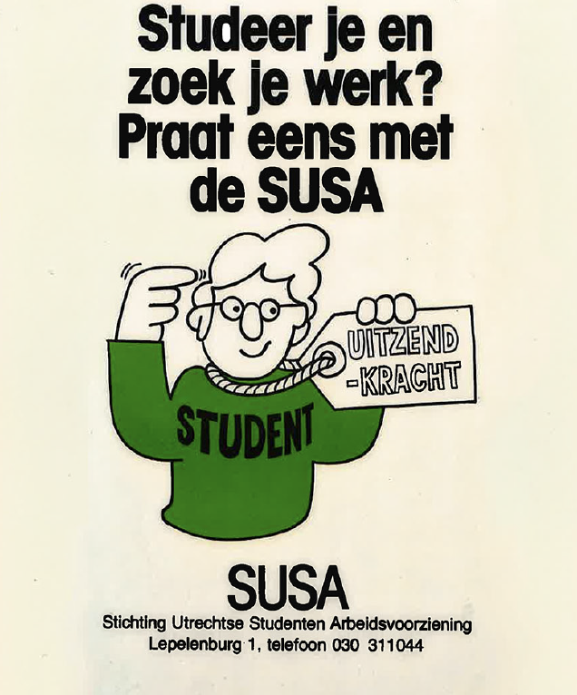 SUSA poster uit de jaren '70!