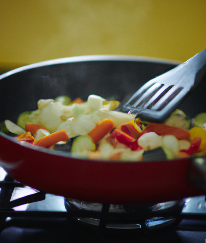 DALL·E 2023 02 27 09.29.20 Cooking Vegetables