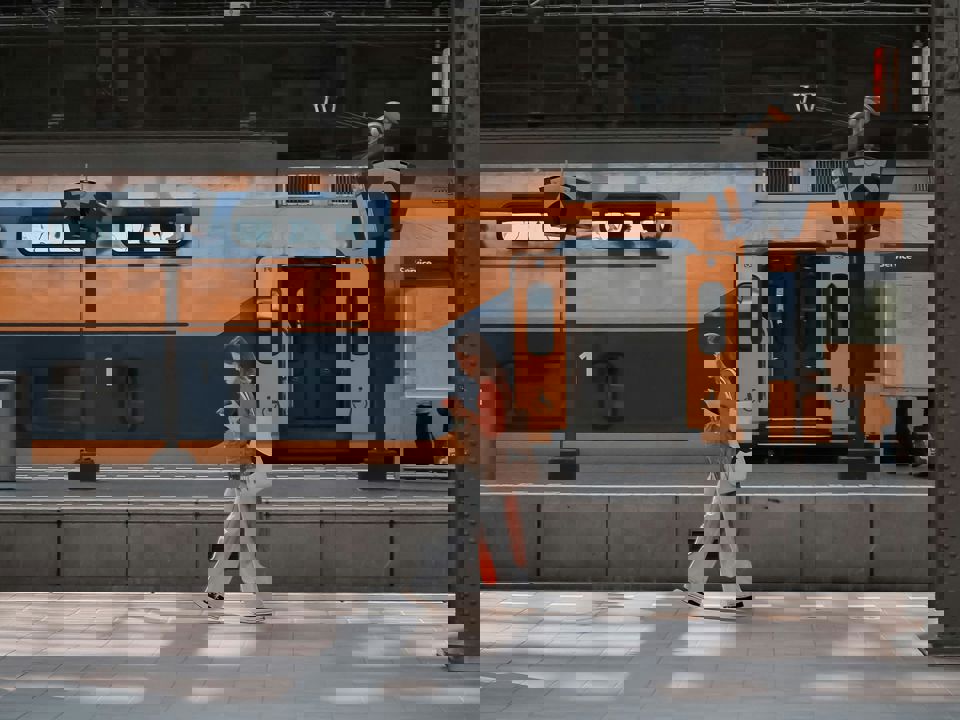 NS Trein Op Station