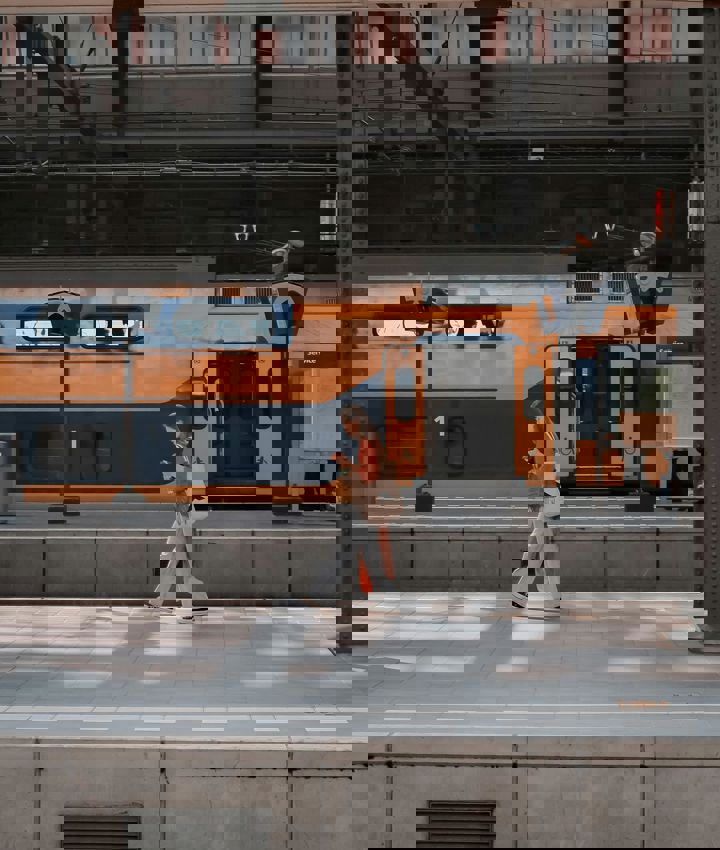 NS Trein Op Station